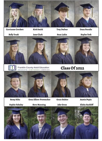 2022 Mt Blue Adult Ed Graduates